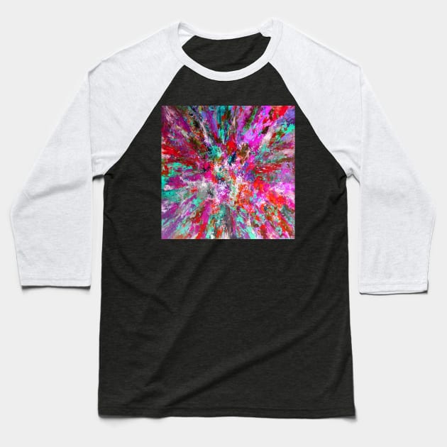 Abstract light Baseball T-Shirt by OLHADARCHUKART